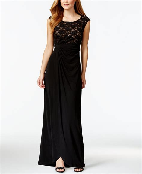 black formal dresses macy's